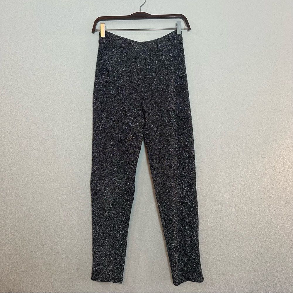 H&M Sparkle Metallic Pull On Pant 355